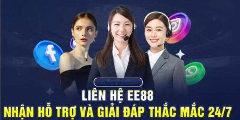 Cách thức liên hệ EE88 rất phổ biến