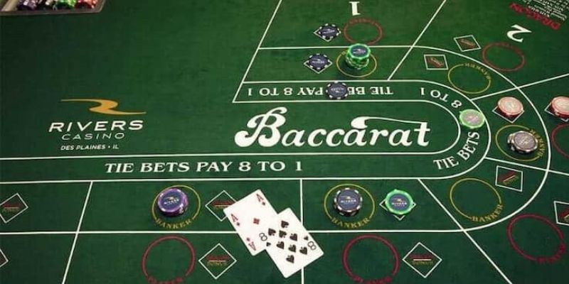 Baccarat với bàn quay số nhiều điểm thú vị mỗi ngày